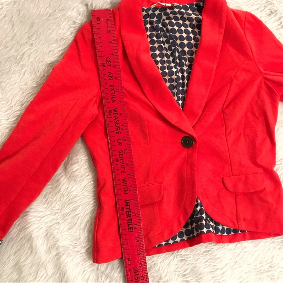 Boden Orange Roma Ponte Jacket Size 2 - Picture 6 of 6
